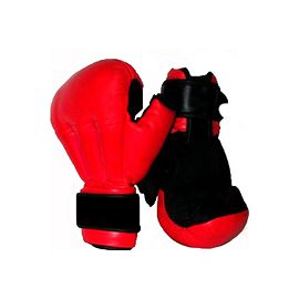 Перчатки для рукопашного боя Sport красный  12 унций00052252 - фото 1