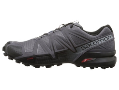 Обувь для бега по пересеченной местности salomon SHOES SPEEDCROSS 4 DARK CLOUD GY L39225300 - фото 2
