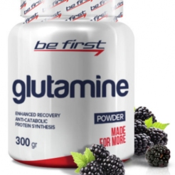 Л-Глютамин (L-Glutamine) Be First Glutamine powder 300 г ежевикаsr673 - фото 2