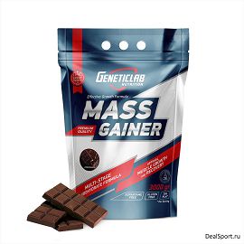 Гейнер GeneticLab Mass Gainer 3000 г. Шоколад1449 - фото 1