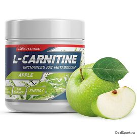 Карнитин GeneticLab Carnitine 150 г. Зеленое яблоко1454 - фото 1