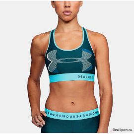 Топ Under armour Armour ® big Logo Mid Support1307199-716 - фото 1
