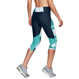 Капри Under Armour Armour Fly Fast Printed Legging1320321-408 - фото 2