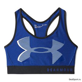 Топ Under armour Armour ® big Logo Mid Support1307199-574 - фото 1