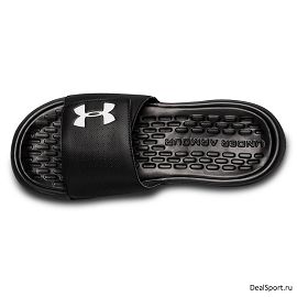 Шлепанцы under armour MPlaymaker Adjustable SL 3000062-001 - фото 3