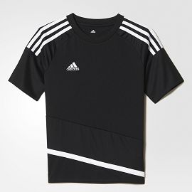 Футболка спортивная дет. adidas REGI 16 JSY Y BLACK/WHITE AP1861 - фото 2