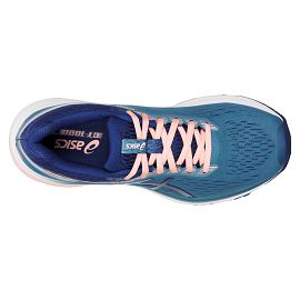 Синие женские кроссовки беговые женские ASICS 1012A030 400 GT-1000 71012A030-400 - фото 4