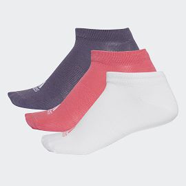 Носки Adidas Per No-sh T 3pp Real Pink S18etrace Purple S18CF7372 - фото 1