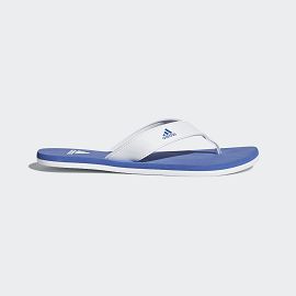 Сланцы adidas Beach Thong 2 K ftwr white,HI-RES BLUE S18,ftwr white CP9378 - фото 1