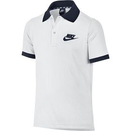 Поло Nike Boys Sportswear Polo 826437-100 - фото 1
