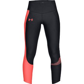 Леггинсы under armour Armour Fly Fast Graphic Crop Black  After Burn  Reflective 1317291-001 - фото 3