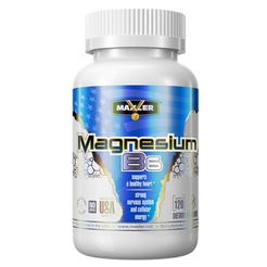 Витамины  Magnesium B6 120 tabs MXL. Magnesium B6 120 tabs  - фото 1