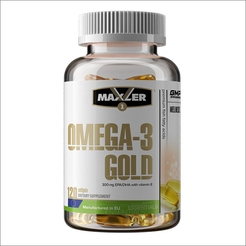 Maxler Omega-3 Gold (DE) 120 softgels20011 - фото 1