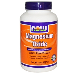 Витамины NOW Magnesium Oxide PWD 8 ozNOW. Magnesium Oxide PWD 8 oz - фото 1