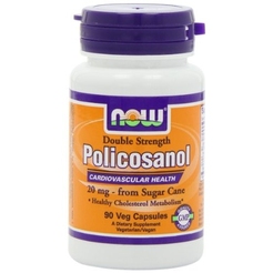 Policosanol 20 mg Plus 90 vcapsNOW. Policosanol 20 mg Plus 90 vcaps - фото 1