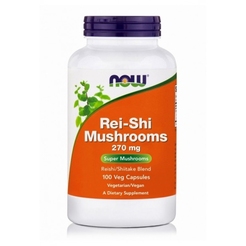  Rei-Shi Mushrooms 270 mg 100 vcapsNOW. Rei-Shi Mushrooms 270 mg 100 vcaps - фото 1