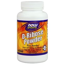  Ribose Pure Powder 4 ozNOW. Ribose Pure Powder 4 oz - фото 1