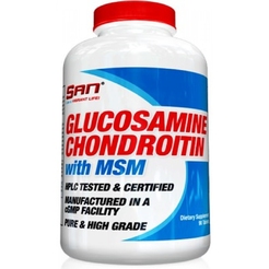 SAN. Glucosamine-Chondroitin-MSM 90 tabsSAN. Glucosamine-Chondroitin-MSM 90 tabs - фото 1