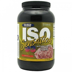 Ultimate Nutrition ISO Sensation 908 г Strawberry10330 - фото 1