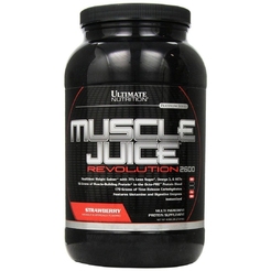 Гейнер Ultimate Nutrition Muscle Juice Revolution 2120  Strawberrysr10541 - фото 1