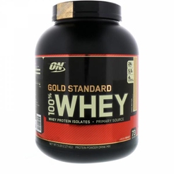 Optimum Nutrition 100 % Whey protein Gold standard 2270 г Cake Batter29175 - фото 1