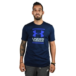Футболка Under Armour Gl Foundation Short Sleeve T-shirt1326849-408 - фото 1