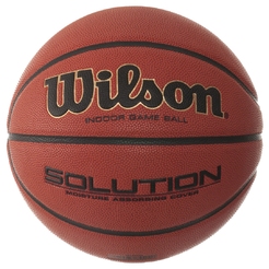 Баскетбольный мяч турнирный Wilson Solution Official Game BallB0616X - фото 1