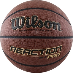 Мяч баскетбольный Wilson REACTION PRO 285 BSKTWTB10138XB06 - фото 1