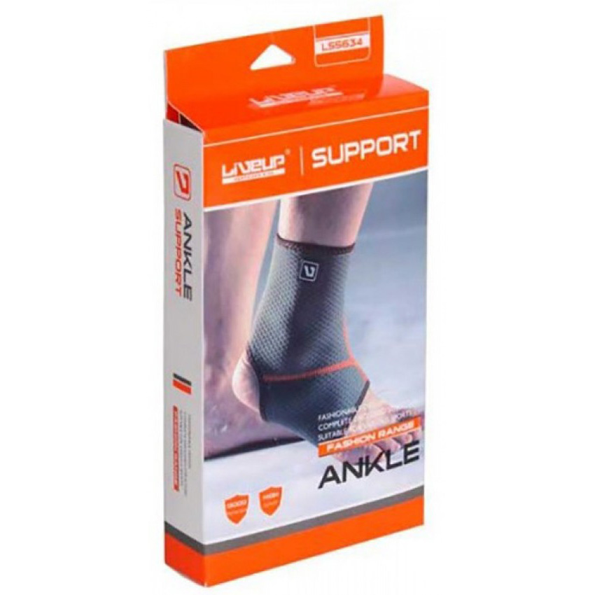 Суппорт голеностопа LiveUp Ankle Support LS5634-LXL