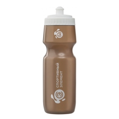 2DТрейд Бутылка «Пирит» 750 мл коричневая бутылка с белой крышкой и белым логотипомsr13457 - фото 1