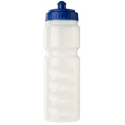 2DТрейд Бутылка «Циркон» 750 мл прозрачная бутылка с синей крышкой без логотипаsr13462 - фото 1