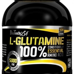 Л-Глютамин (L-Glutamine) BioTech USA 100% L-Glutamine 500 гsr25897 - фото 2