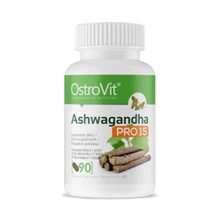 Витамины ASHWAGANDHA Pro 90  OstroVitASHWAGANDHA Pro 90 табл (OstroVit) - фото 1