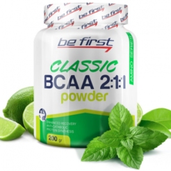 Be First BCAA 2:1:1 CLASSIC powder 200 г мята-лаймsr731 - фото 2