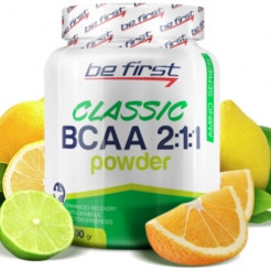 Be First BCAA 2:1:1 CLASSIC powder 200 г цитрусовый миксsr676 - фото 2