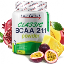 Be First BCAA 2:1:1 CLASSIC powder 200 г экзотикsr733 - фото 2