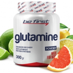 Л-Глютамин (L-Glutamine) Be First Glutamine powder 300 г цитрусовый миксsr752 - фото 2