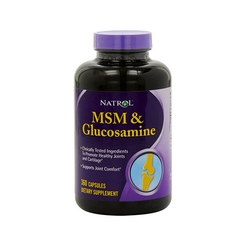 Natrol MSM & Glucosamine 360 капсsr5724 - фото 1