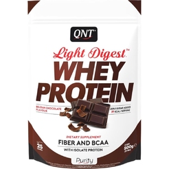 Сывороточный протеин QNT Light Digest Whey Protein 500 г Бельгийский шоколадsr7877 - фото 1