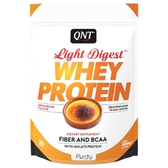 Сывороточный протеин QNT Light Digest Whey Protein 500 г Крем-брюлеsr7872 - фото 1