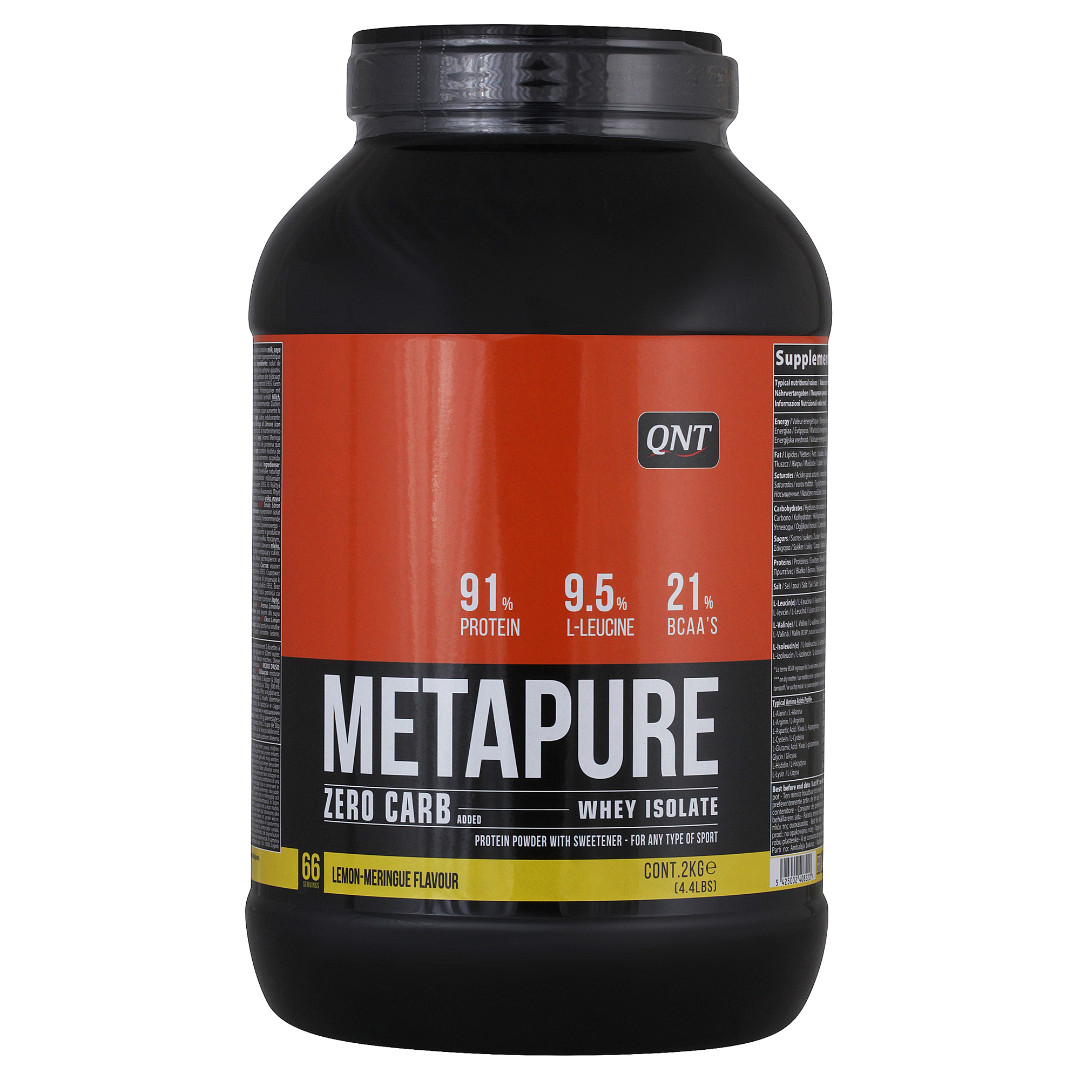 Протеин сывороточный изолят QNT Metapure Zero Carb 2000 г Молоко-ваниль sr7891