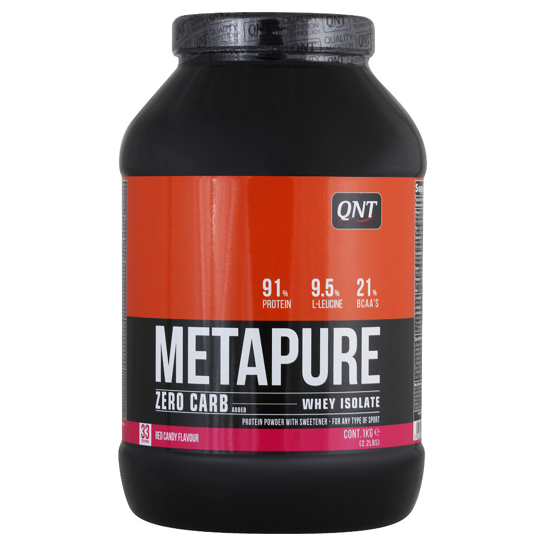 Протеин сывороточный изолят QNT Metapure Zero Carb 2000 г Красная конфета sr7863
