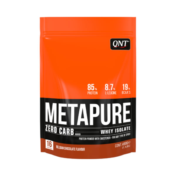Протеин сывороточный изолят QNT Metapure Zero Carb 480 бельгийский шоколад sr7922