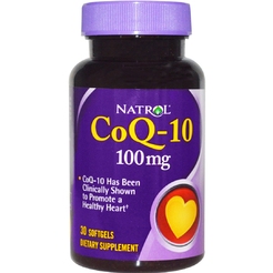 Витамины Natrol CoQ-10 100 mg 60 softgelsNatrol CoQ-10 100 mg 60 softgels - фото 1