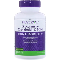 Natrol Glucosamine Chondroitin & MSM 150 табsr15955 - фото 1