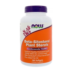 NOW Beta-Sitosterol Plant 180 softgelssr21960 - фото 1