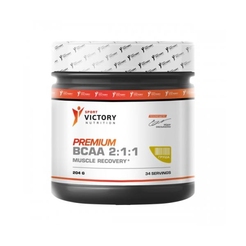 Sport Victory Nutrition Premium BCAA 2:1:1 204 г Клубникаsr13629 - фото 1