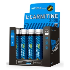 Vitime L- Carnitine 3000 (20 шт в уп) 25 мл АнанасVitime L- Carnitine 3000 (20 шт в уп) 25 мл Ананас - фото 1