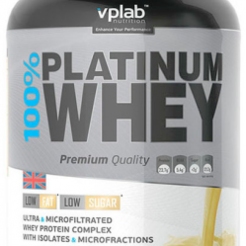 Сывороточный протеин VP Laboratory 100% Platinum Whey 2300 г клубника-бананsr11170 - фото 2