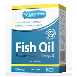 VP Laboratory Fish Oil 1000мг 60 капсsr11367 - фото 1